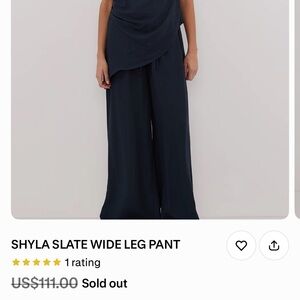 Shyla Wide Leg Pant and top set